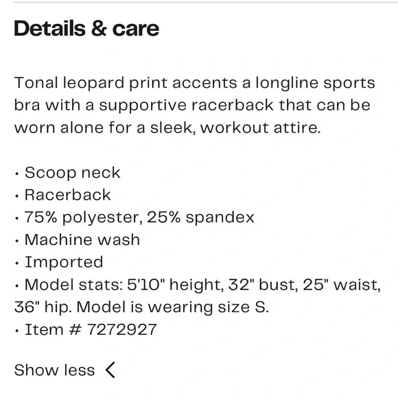 90 Degree by Reflex Wonerlink Black Leopard Print Racerback Sports Bra - Picture 13 of 13